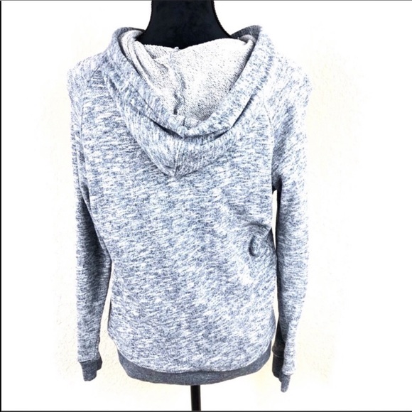 Hooded sweatshirt heathered blue - Picture 3 of 8